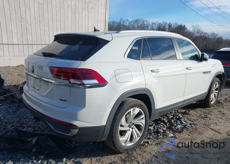 2020 Volkswagen Atlas Cross Sport 3.6L V6 Sel z USA, uszkodzony, nr VIN 1V2ME2CAXLC209525
